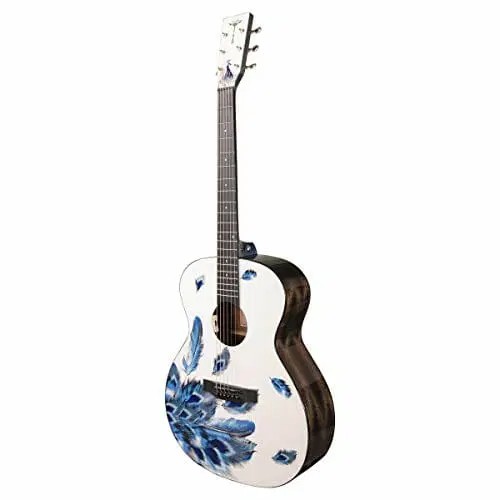 Tyma M-20SE gitara podróżna z wbudowanym przetworn