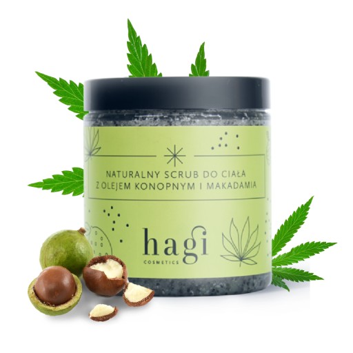 HAGI Scrub z Olejem Konopnym i Makadamia
