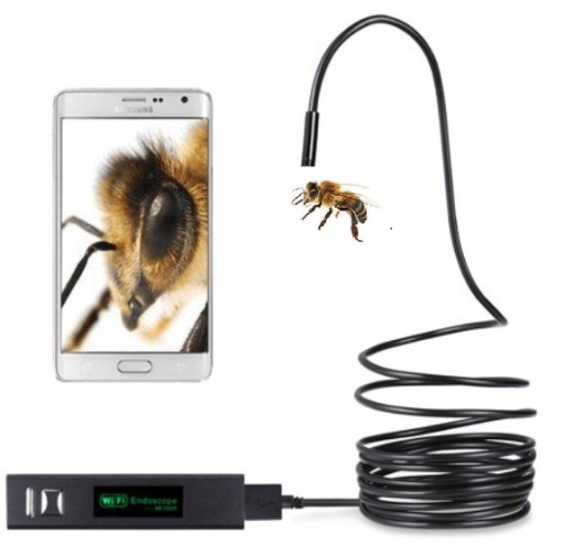 KAMERA INSPEKCYJNA ENDOSKOP WIFI iOS ANDROID 5M