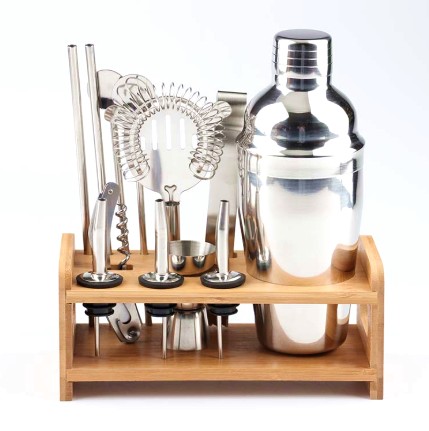 Zestaw Barmański 13 elem. shaker 350/550 jigger