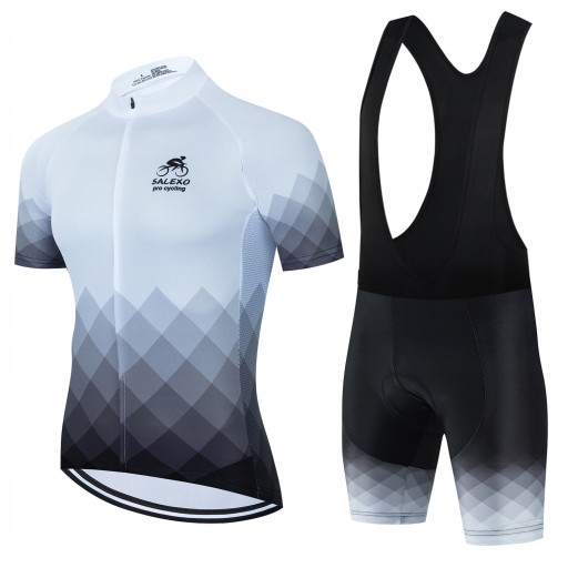 MĘSKI STRÓJ ROWEROWY KOLARSKI KOMPLET NA ROWER