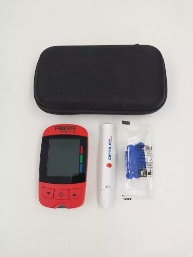 GLUKOMETR ABRA SMART + AKCESORIA