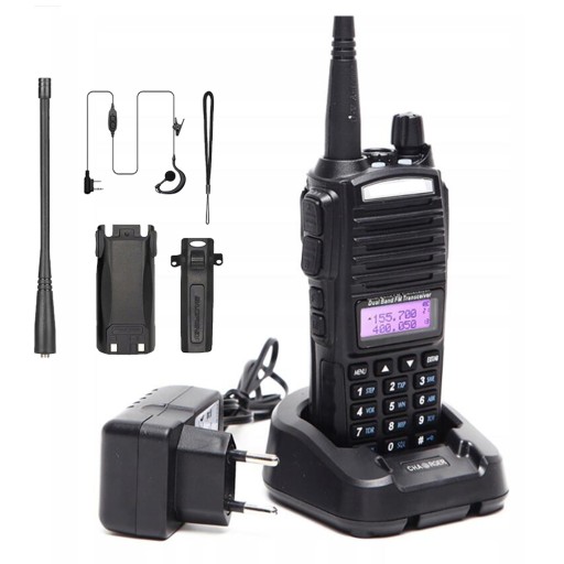 Radiotelefon BAOFENG UV-82 5W Krótkofalówka PTT-2 PMR Radio