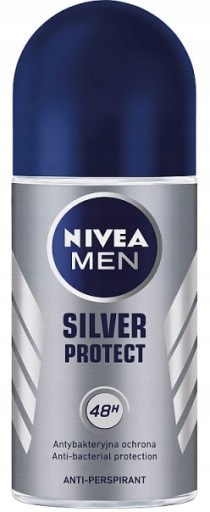 NIVEA MEN ROLL-ON DLA MĘŻCZYZN SILVER PROTECT 50ml