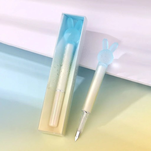 Crystal Rabbit Pen For Students High Value Adults Practice Calligraphy