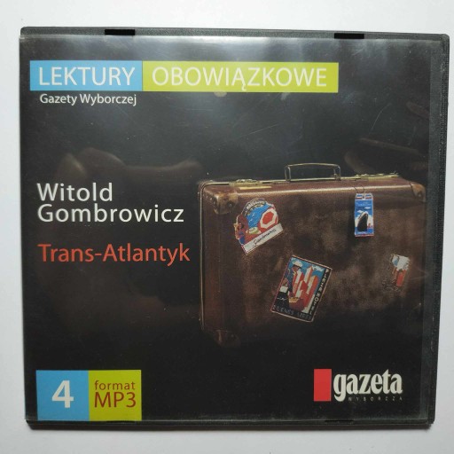 Witold Gombrowicz Trans-Atlantyk Czyta T. Czajka AUDIOBOOK