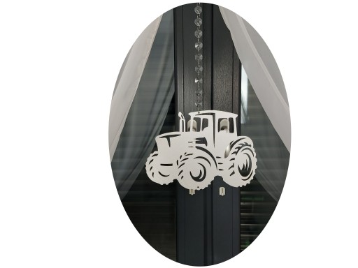 DLA DZIECI ZAWIESZKA TRAKTOR KOLORY AŻUR GIRLANDA