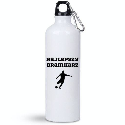 Butelka/bidon 800 ml prezent dla bramkarza, bramkarz, zawodnik, futbol