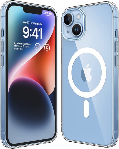 Etui do Mag Safe Clear Slim Case Alogy do iPhone 14