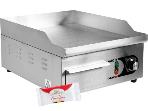 YATO ELEKTRYCZNA PŁYTA GRILL GŁADKA 360MM YG-04584