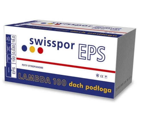STYROPIAN SWISSPOR LAMBDA 100 PODŁOGA 0,030 10CM