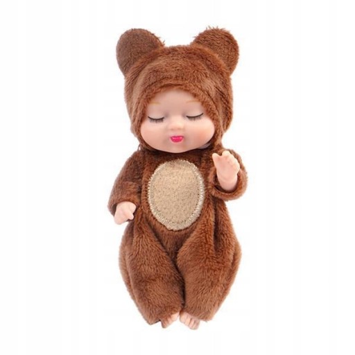 4xCartoon Sleeping Baby Doll Brelok 4 szt