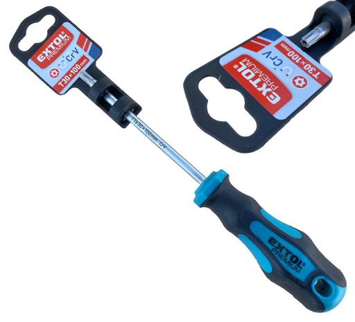Wkrętak TORX z otworem T30x100mm