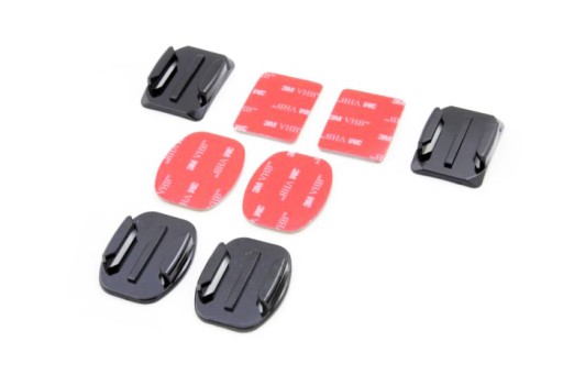 MOCOWANIA NALEPIANE 3M 4 szt do GoPro HERO 8 BLACK