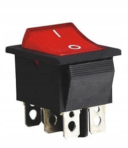 Przełącznik KCD 16A/250V ON-ON podświetlany