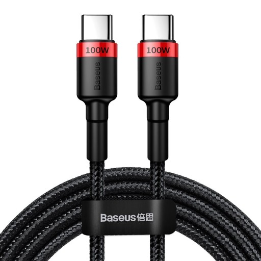 Kabel USB-C - USB-C 5A 100W FAST QC 3.0 PD 2.0 2m