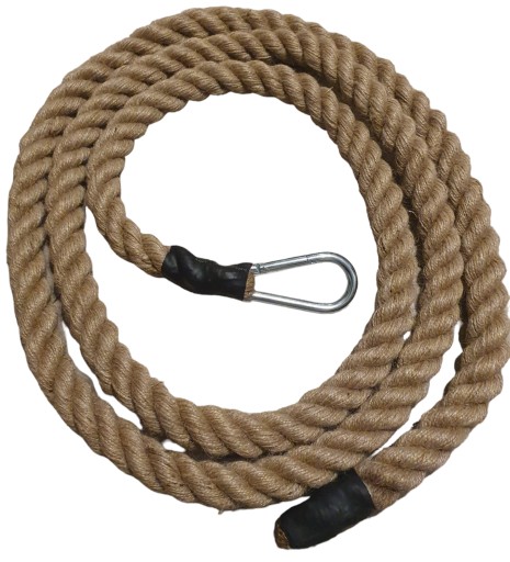 Lina jutowa do wspinania 2,5 m