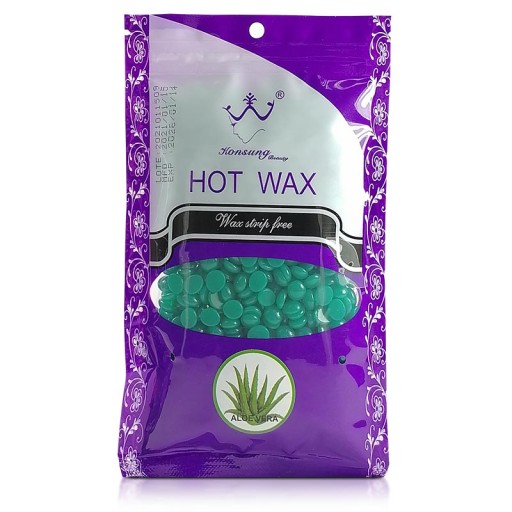 WOSK DO DEPILACJI TWARDY W DROPSACH ALOES 100g