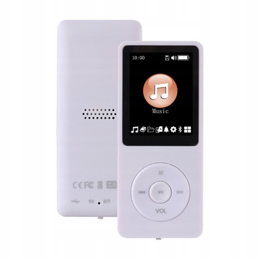 Odtwarzacz MP3 Bluetooth 5.0 Ekran HD 16 GB