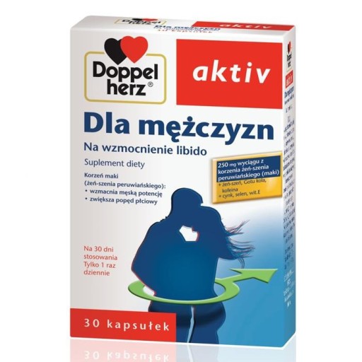 Doppelherz Aktiv dla mężczyzn 30 kapsułek