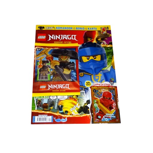 Gazetka magazyn Lego Ninjago 4/2024 + klocki