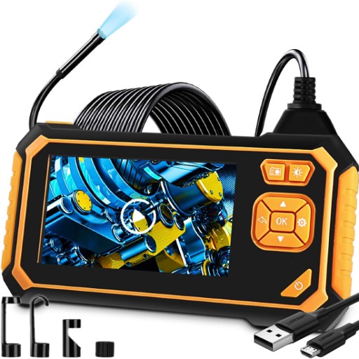 KAMERA ENDOSKOPOWA INSPEKCYJNA PROFESJONALNA 5M USB FULL HD LED ENDOSKOP