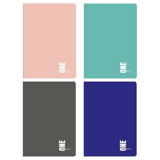 Zeszyt INTERDRUK A5 80 kartek kratka One Color