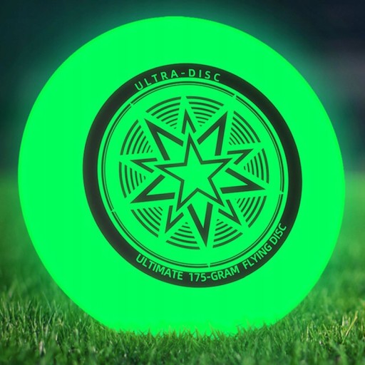 Lampka nocna fluorescencyjna frisbee 27cm