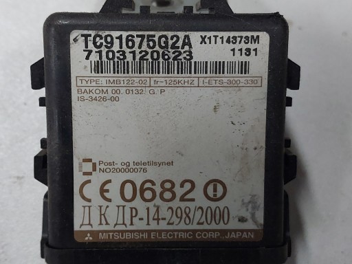 MAZDA 323 F BJ STEROWNIK MODUŁ IMMOBILIZERA
