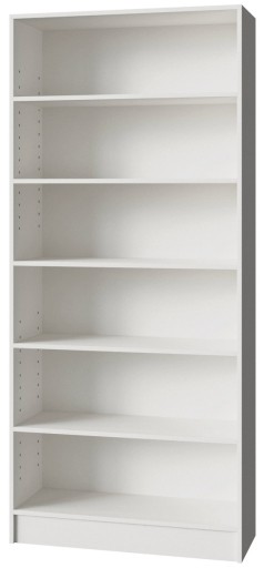 REGAŁ REG80 BIAŁY KSIĄŻKI SEGREGATORY PŁYTA 18MM