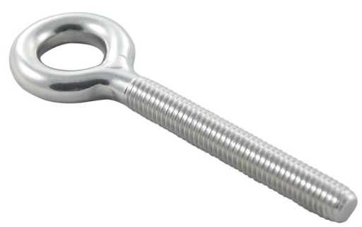 PRAWA ŚRUBA OCZKOWA DO ŚCIĄGACZA 8433 INOX A4 M3
