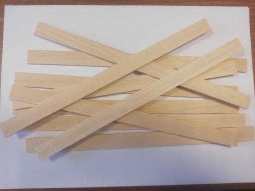 MIESZADŁO DREWNIANE DO LAKIERU FARB 26CM 10SZTUK