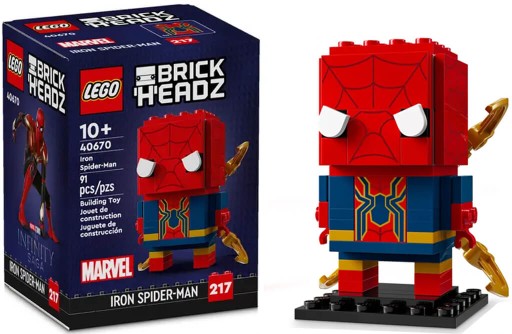 LEGO BrickHeadz 40670 Klocki LEGO BrickHeadz 40670 - Iron Spider-Man