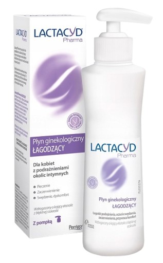 Lactacyd Pharma, łagodzący płyn do higieny intymnej, 250 ml Podrażnienia