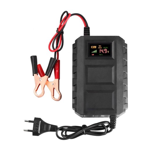 Compact 12V Battery Charger Trickle Maintainer for