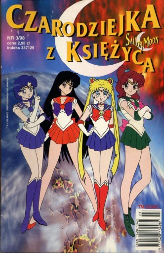 Sailor Moon Czarodziejka z księżyca nr 3/98
