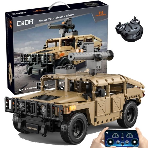 CADA AUTO SAMOCHÓD HUMVEE POJAZD WOJSKOWY ZDALNIE STEROWANY RC DUAL MODE