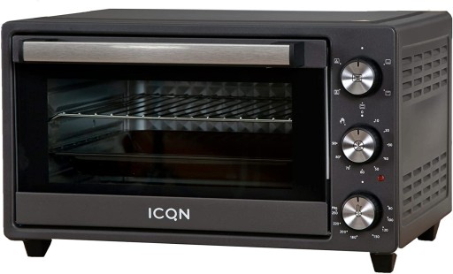 Mini piekarnik ICQN 20 L 20 l czarny