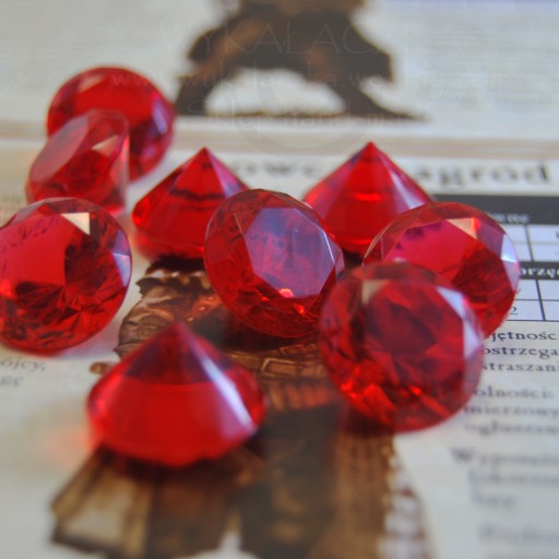 Znaczniki RPG Diamenty akrylowe kamyki ozdoba 5szt