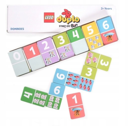 GRA LEGO DUPLO START OFF BIG DOMINO 2+ NOWA