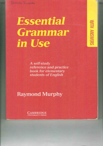 Essential Grammar in Use Raymond Murphy