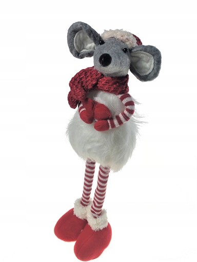 FIGURKA MYSZ ŚWIĄTECZNA MYSZKA 48 cm