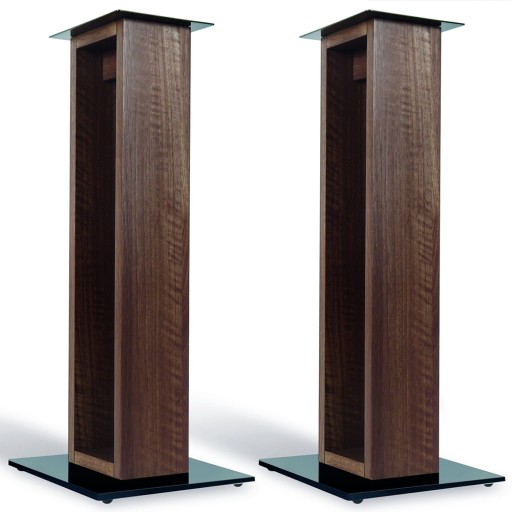 NorStone Alva Statywy pod monitory 60cm drewno szkło