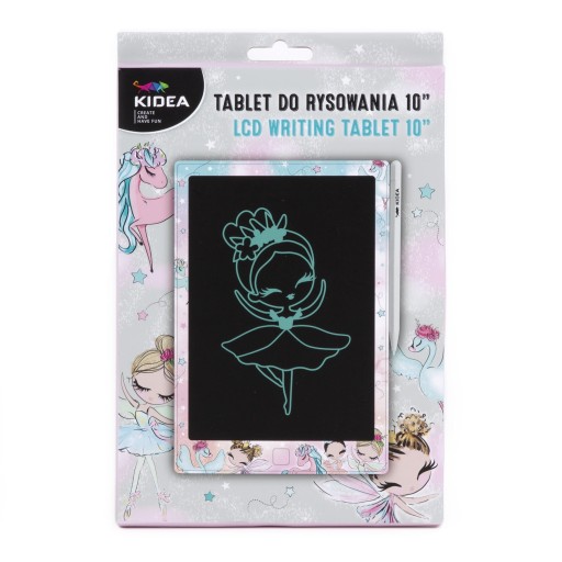 Tablet do rysowania Kidea baletnica znikopis 10cal