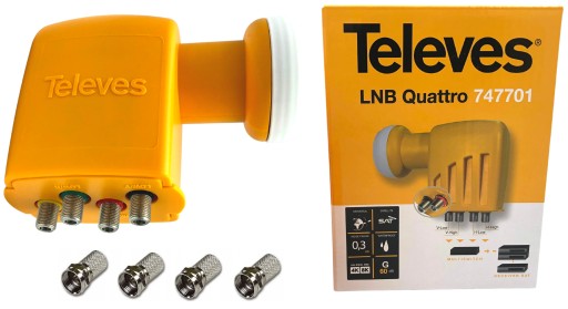 KONWERTER QUATTRO TELEVES HQ KONWENTER MULTSWITCH