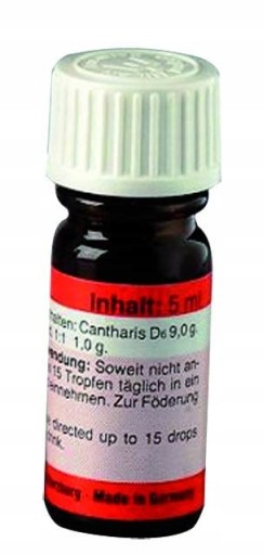 HISZPAŃSKA MUCHA D6 CANTHARIS 5ML