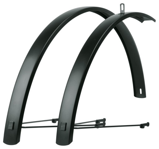 SKS EDGE AL 27.5/28 BŁOTNIKI ALUMINIOWE 46MM KOMPLET+DRUTY