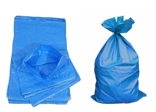 MOCNE WORKI TKANE 65x105cm 50kg NA WĘGIEL ZBOŻE GRUZ rolnicze 25szt