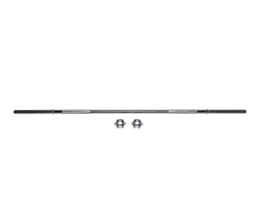 GRYF PROSTY Z GWINTEM I ZACISKAMI UNDERFIT 200 CM