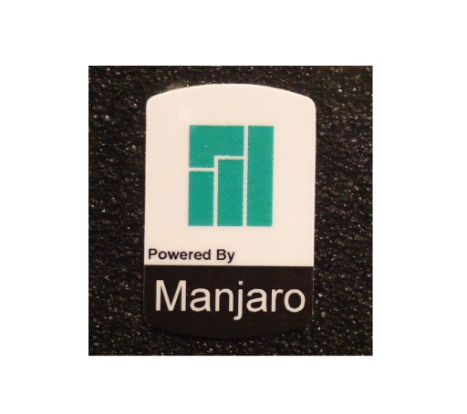 Naklejka Manjaro 19 x 28 mm 319